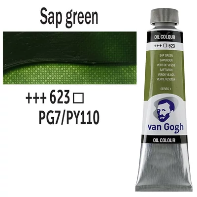 Talens Van Gogh olajfesték, 40 ml - 623, sap green
