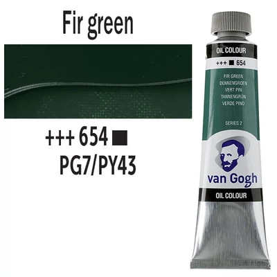 Talens Van Gogh olajfesték, 40 ml - 654, fir green