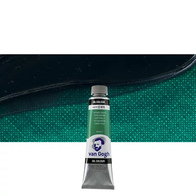 Talens Van Gogh olajfesték, 40 ml - 675, phthalo green