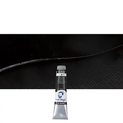 Talens Van Gogh olajfesték, 20 ml - 701, ivory black