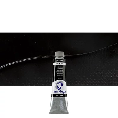 Talens Van Gogh olajfesték, 40 ml - 701, ivory black