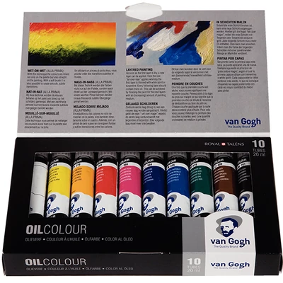 Talens Van Gogh olajfesték készlet - 10x20 ml