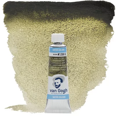 Talens Van Gogh tubusos akvarellfesték, 10 ml - 230, dusk yellow, granuláló