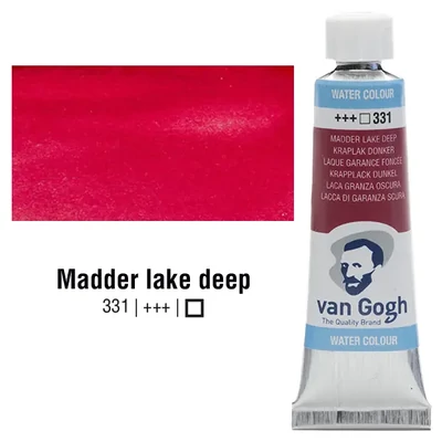 Talens Van Gogh tubusos akvarellfesték, 10 ml - 331, madder lake deep
