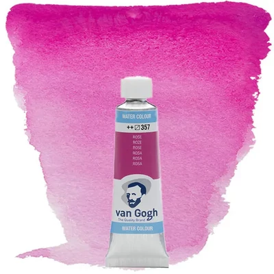 Talens Van Gogh tubusos akvarellfesték, 10 ml - 357, rose