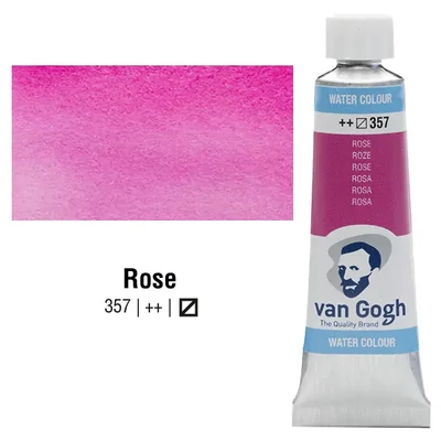 Talens Van Gogh tubusos akvarellfesték, 10 ml - 357, rose