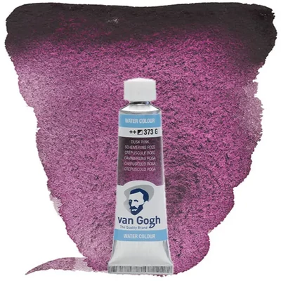 Talens Van Gogh tubusos akvarellfesték, 10 ml - 373, dusk pink, granuláló