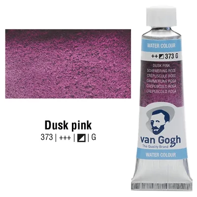 Talens Van Gogh tubusos akvarellfesték, 10 ml - 373, dusk pink, granuláló