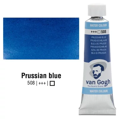 Talens Van Gogh tubusos akvarellfesték, 10 ml - 508, prussian blue