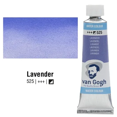 Talens Van Gogh tubusos akvarellfesték, 10 ml - 525, lavender