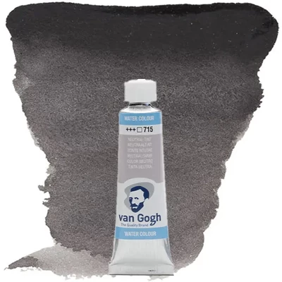 Talens Van Gogh tubusos akvarellfesték, 10 ml - 715, neutral tint