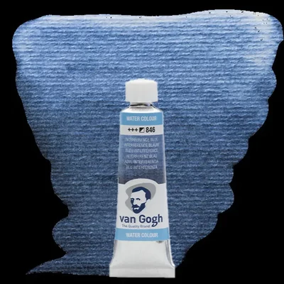 Talens Van Gogh tubusos akvarellfesték, 10 ml - 846, interference blue
