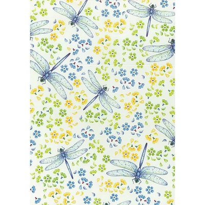 Tassotti decoupage papír - szitakötő