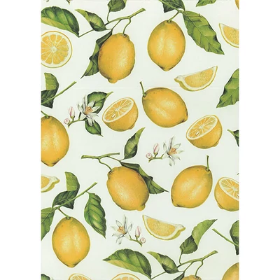 Tassotti decoupage papír - citrom