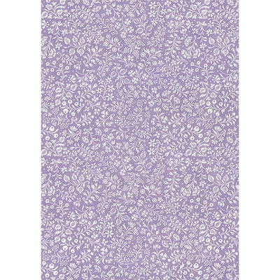 Tassotti decoupage papír - apró virágszőnyeg, lila