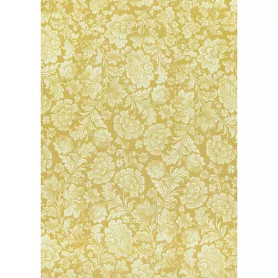 Tassotti decoupage papír - szegfű, sárga