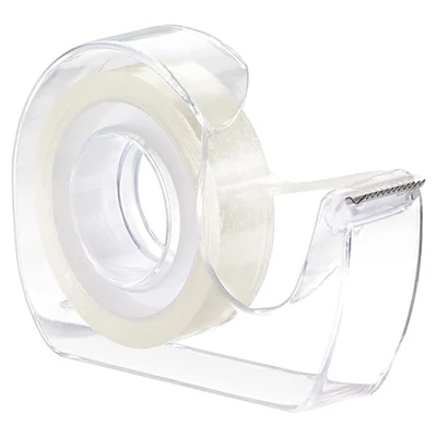 Tesa 57912 Tesafilm kétoldalas ragasztószalag eldobható tépővel, 12 mm x 7,5 m