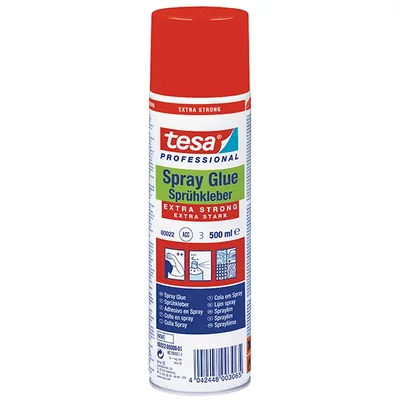 Tesa 60022 ragasztóspray, extra erős, 500 ml