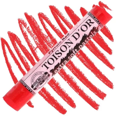 Toison d'Or 8550 extra soft porpasztell kréta - 170, pyrrole red