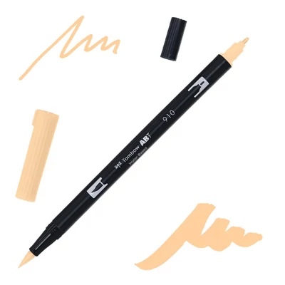 Tombow abt dual brush pen kétvégű filctoll - 910, opal