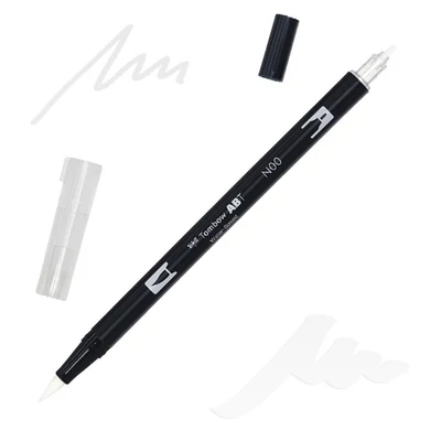 Tombow abt dual brush pen kétvégű filctoll - N00, blender