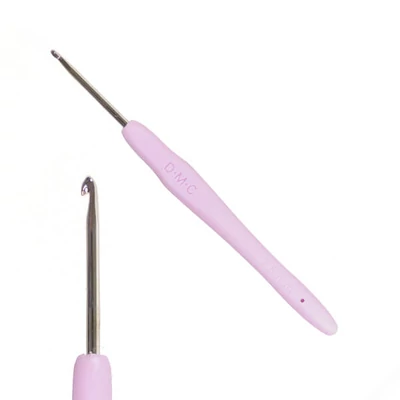 Horgolótű fonalhoz ergonomikus szilikon nyéllel, DMC - 2,5 mm