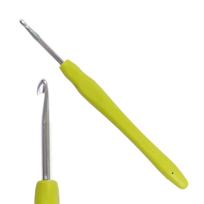 Horgolótű fonalhoz ergonomikus szilikon nyéllel, DMC - 5 mm