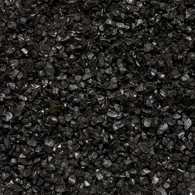 Jesmonite GlassRoxx üveggranulátum, 150 g - jet black