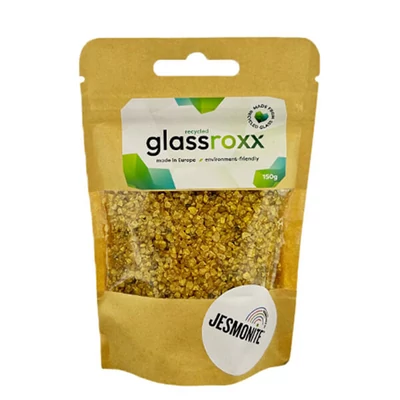 Jesmonite GlassRoxx üveggranulátum, 150 g - gold