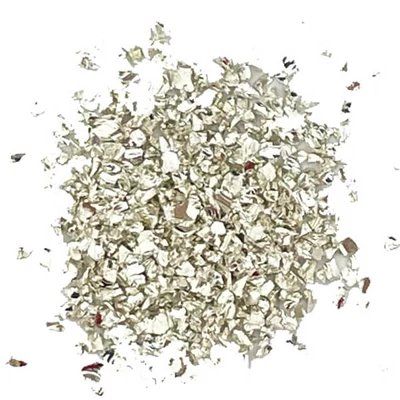 Jesmonite Glitter Chips üveggranulátum, 30 g - ezüst