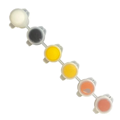 Jesmonite akrilgyanta pigment készlet, 6x2 g - Natural