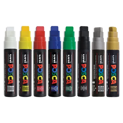 UNI POSCA PC-17K filctoll, 15 mm - különféle színekben