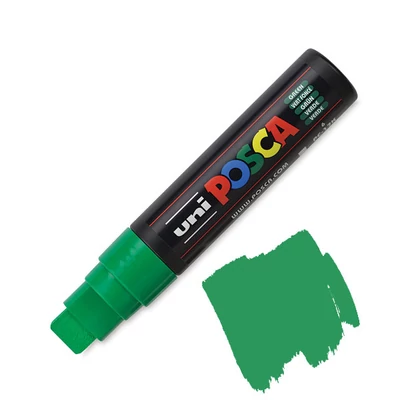 UNI POSCA PC-17K filctoll, 15 mm - 6, zöld