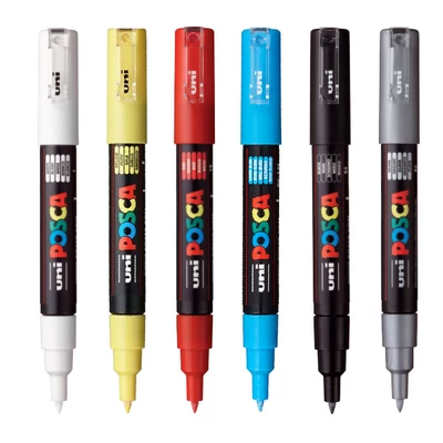 UNI POSCA PC-1M filctoll 0,7-1 mm - különféle színekben