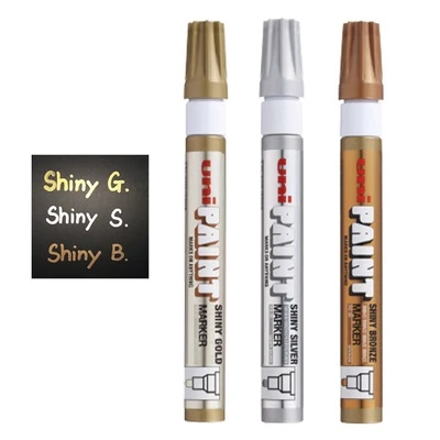 UNI Paint PX-20 fényes lakkfilc, olajbázisú - arany, 2,2- 2,8 mm