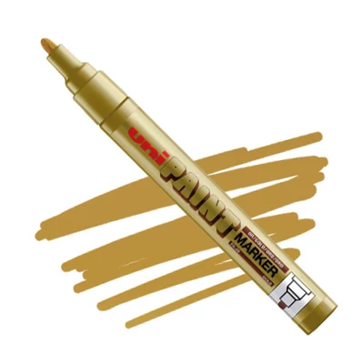 UNI Paint PX-20 lakkfilc, olajbázisú - arany, 2,2- 2,8 mm