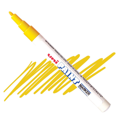 UNI Paint PX-21 lakkfilc, olajbázisú - sárga, 0,8 - 1,2 mm