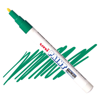 UNI Paint PX-21 lakkfilc, olajbázisú - zöld, 0,8 - 1,2 mm