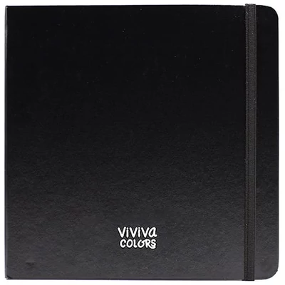 Viviva Sketchbook Cotton vázlatfüzet, 300 g, érdes, 40 oldal - 19x19 cm