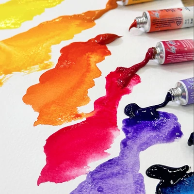 White Nights tubusos akvarellfesték, 10 ml - különféle színekben