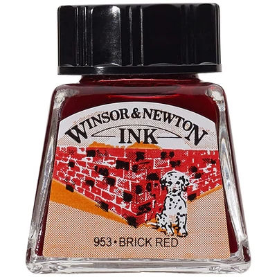 Tinta, W&amp;amp;N, 14 ml, 040, brick red