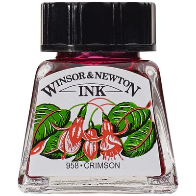 Tinta, W&amp;amp;N, 14 ml, 203, crimson