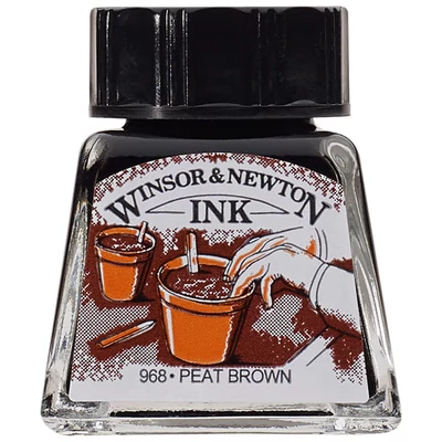 Tinta, W&amp;amp;N, 14 ml, 469, peat brown