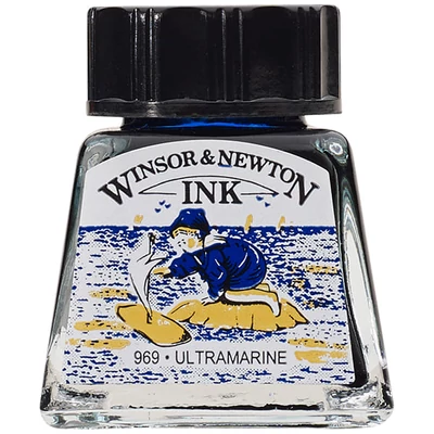 Winsor&amp;amp;Newton tinta, 14 ml - ultramarine