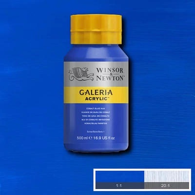 Winsor&amp;amp;Newton Galeria akrilfesték, 500 ml - 179, cobalt blue hue