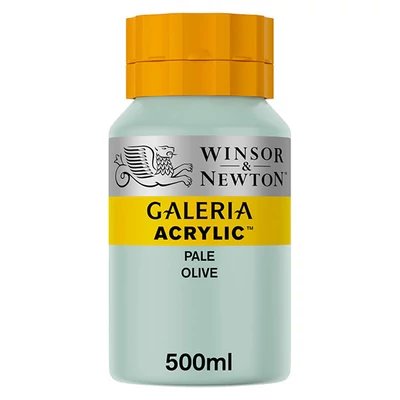 Winsor&amp;amp;Newton Galeria akrilfesték, 500 ml - 435, pale olive