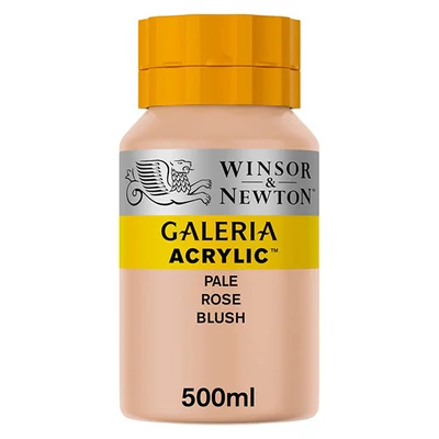 Winsor&amp;Newton Galeria akrilfesték, 500 ml - 257, pale rose blush