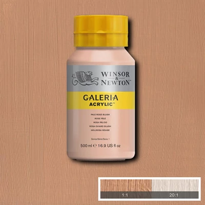 Winsor&amp;Newton Galeria akrilfesték, 500 ml - 257, pale rose blush