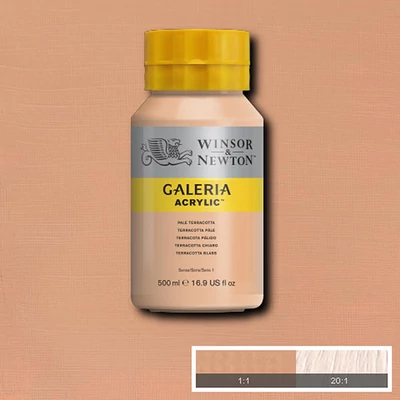 Winsor&amp;amp;Newton Galeria akrilfesték, 500 ml - 437, pale terracotta