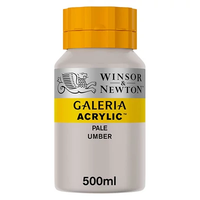 Winsor&amp;amp;Newton Galeria akrilfesték, 500 ml - 438, pale umber